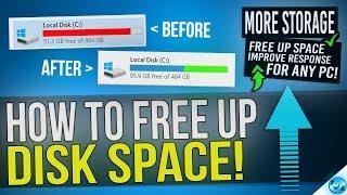  How to FREE Up More than 30GB+ Of Disk Space in Windows 10 8 or 7