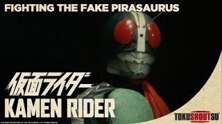 Kamen Rider 1971 Clip Fighting The Fake Pirasaurus HD