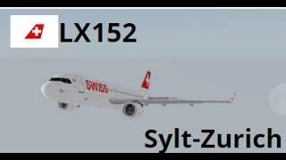Swiss International AG  Buisness LX152 Sylt-Zurich