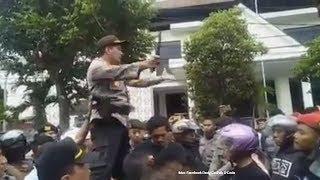 Beredar Video Viral Kapolresta Yogyakarta Menenangkan Massa