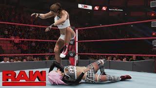 WWE 2K19 RAW Ronda Rousey and Natalya vs The Riott Squad February 4 2019