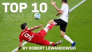 Goalscoring machine = Robert Lewandowski   Top 10 Goals by #Lewangoalski  FC Bayern