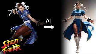 AI Live Action  STREET FIGHTER