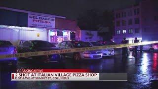 Two shot over line-cutting at Italian Village pizza shop