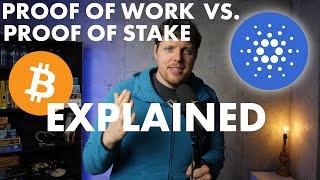 Proof Of Work VS. Proof Of Stake Explained by Charles Hoskinson 2020