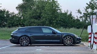 New Porsche Taycan 70-MPH Highway Range Test Larger Battery More Efficient Motor & Crazy Charging