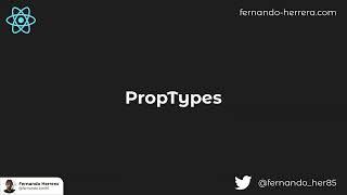 1217 -  PropTypes