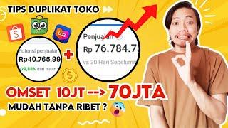 DONGKRAK OMSET DI SHOPEE TOKOPEDIA LAZADA 