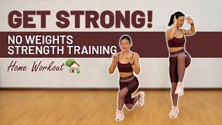 Get Strong No Weights Strength Training at Home  Joanna Soh