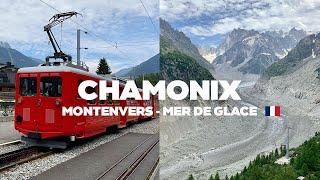 Chamonix to Montenvers  A Scenic Train Journey to the Glacier France 4K