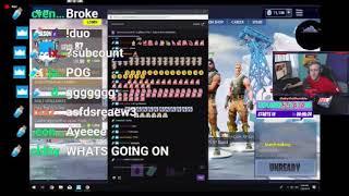 Tfue Shows his Sub count Live  Recieves insane amount of active subs at Twitch