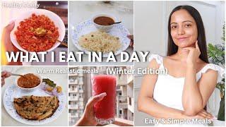 WHAT I EAT IN A DAY for Healthy Body & Clear Skin 2024   Winter Edition  Gulguli Singh