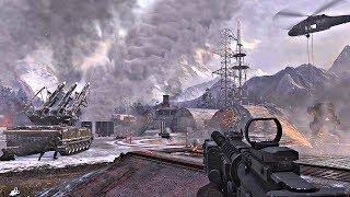 Call of Duty Modern Warfare - Stopping Nuclear War Mission PS4 Pro CoD MW Remastered