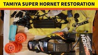 Vintage Tamiya RC Car Super Hornet Restoration 58124  Part 2  Cleaning