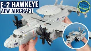 US Navy E-2 Hawkeye - Carrier-Capable Early Warning Aircraft - Reobrix 33029  Speed Build Review