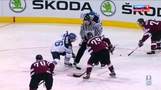 Latvia-Finland 32 ice hockey IIHF 2014 Minsk