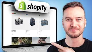 How to Create a Shopify Website 2024 - eCommerce Website Tutorial