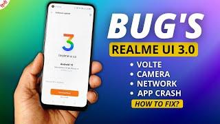 Realme Ui 3.0 Bugs Problems & Solutions  Realme Ui 3.0 Volte Problem Realme Ui 3.0 Network Issue