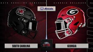 College Football 25 South Carolina @ Georgia Bulldogs Full Game Sim HDR