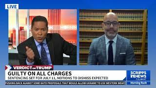 Criminal Defense Lawyer Jeremy Saland Discusses Donald Trump Verdict and Next Steps on Scripps News