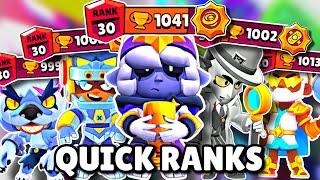 Top 10 Easiest Rank 30s In Brawl Stars New Meta