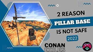 How To Raid A Pillar Base Without Bomb - Conan Exiles Tutorial  Dont Build A Pillar Base