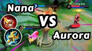 Does Nana  Counter Aurora? Or Am I Crazy?  Mobile Legends Shinmen Takezo