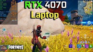 Fortnite  RTX 4070 Laptop + Ryzen 7 7735HS  1080p