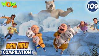 Road Trip In Switzerland  Motu Patlu Season 13 Compilation109  Motu Patlu  Kids #spot