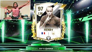 97 Thierry Henry is HERE FC MOBILE Packs Opening