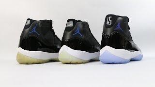 A Review and Comparison of The Air Jordan 11 Space Jam 2000 vs 2009 vs 2016