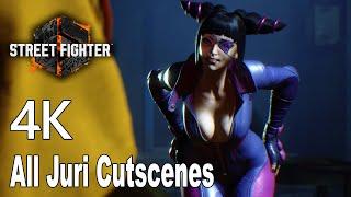 Street Fighter 6 All Juri Cutscenes 4K