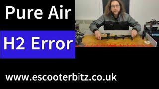 Pure Air E-Scooter Error H2 Brake repair