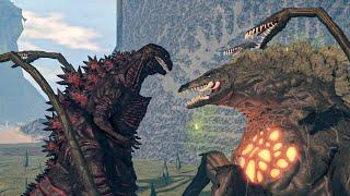Shin Godzilla vs Biollante - Roblox Kaiju Universe