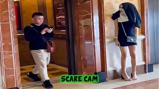 BEST SCARE CAM Priceless Reactions 2024#70  Funny Videos TikTok  CoCo Scare Cam 