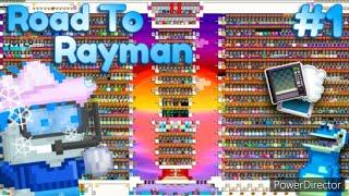 New Series Building Huge Vend Shop  RToRayman #1  Growtopia