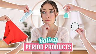We Tried Different PERIOD PRODUCTS  Girl Talk