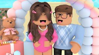 Our GENDER REVEAL PARTY - Roblox Bloxburg Roleplay WITH VOICE