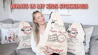 WHATS IN MY KIDS STOCKING  2022 STOCKING FILLER IDEAS  Emma Nightingale