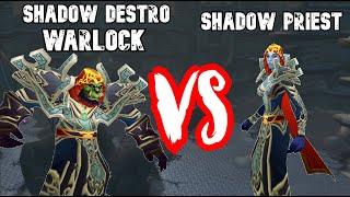 Burning Crusade DPS Showdown Shadow Destro Warlock vs Shadow Priest