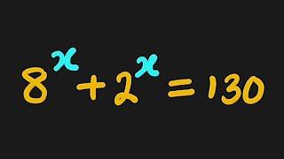 Unpredictable Exponential Equation