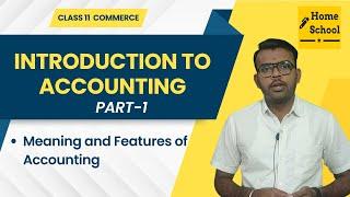 Introduction To Accounting  Class 11  PUC 1  Commerce P1