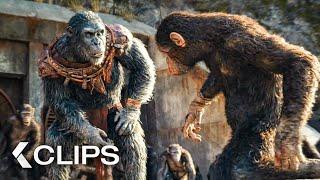 KINGDOM OF THE PLANET OF THE APES All Clips & Trailer 2024