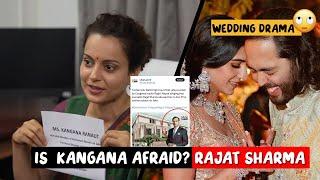 Is Kangana afraid? Rajat Sharma & Wedding drama