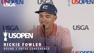 Rickie Fowler 2023 U.S. Open Press Conference  Round 3