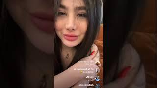 لايف  #انجي_خوري  كل شويه صدرها يظهر وترفع التوب بث مباشر Angie Khoury Me