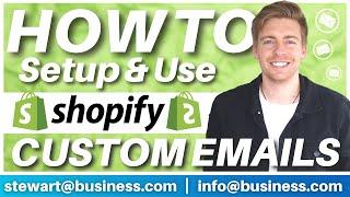 How To Setup Custom Emails in Shopify Two Methods  Professional Email Branding