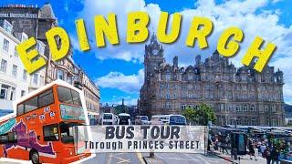 Edinburgh Sightseeing Bus Tour  Princes Street Up To Dynamic Earth Scotland 