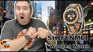 Shifenmei Wooden Watch S5565 Zebra & Ebony  Unboxing & Review  Amazon Buys