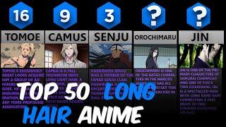 Top 50 Most Popular Anime Guys With Long Hair